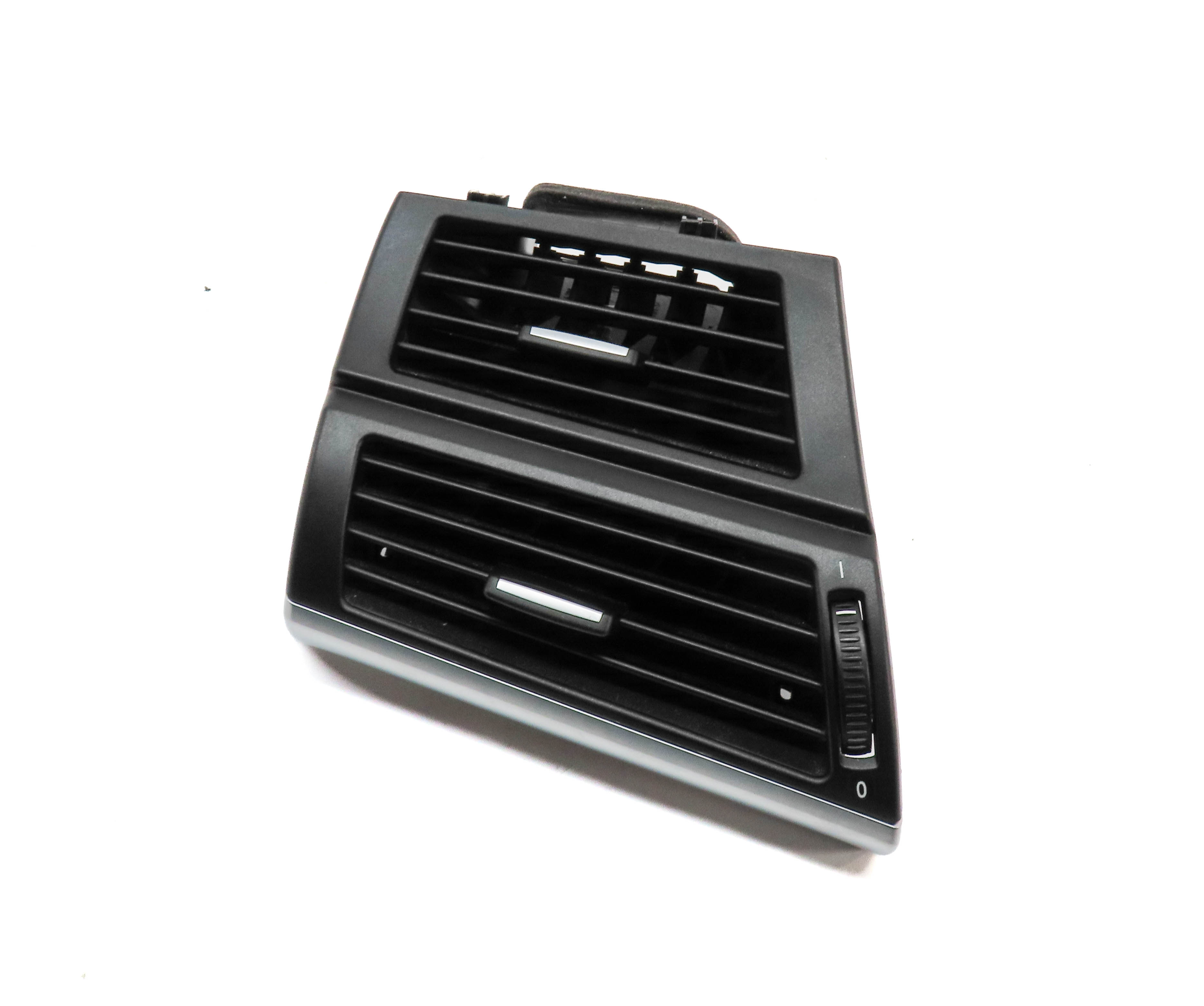 2013 BMW X5 (E70) FRONT LEFT DRIVER OUTER DASH HEAT AIR AC HVAC VENT (BLACK) — exact item pictured